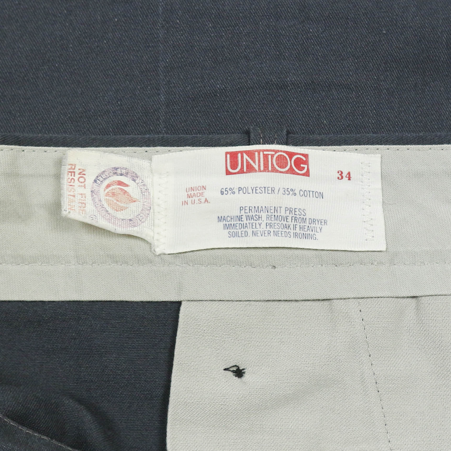 Vintage 80s Unitog USA Work Trousers Size 34