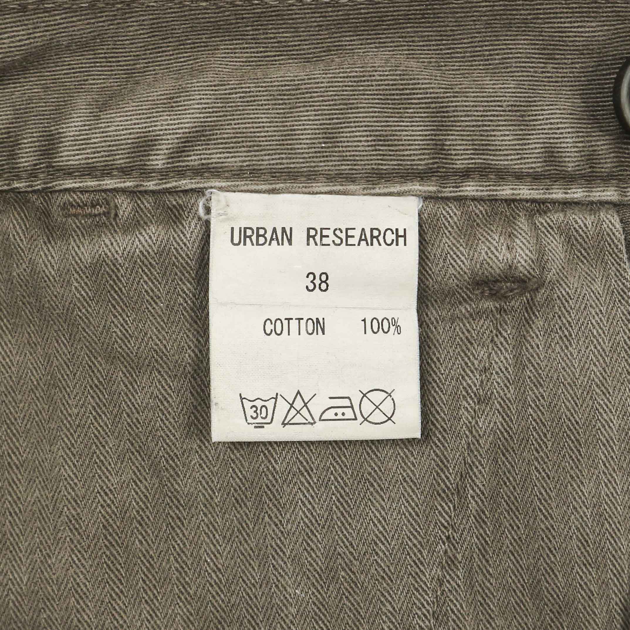 Urban Research Japan Made Slim Trousers Size 32
