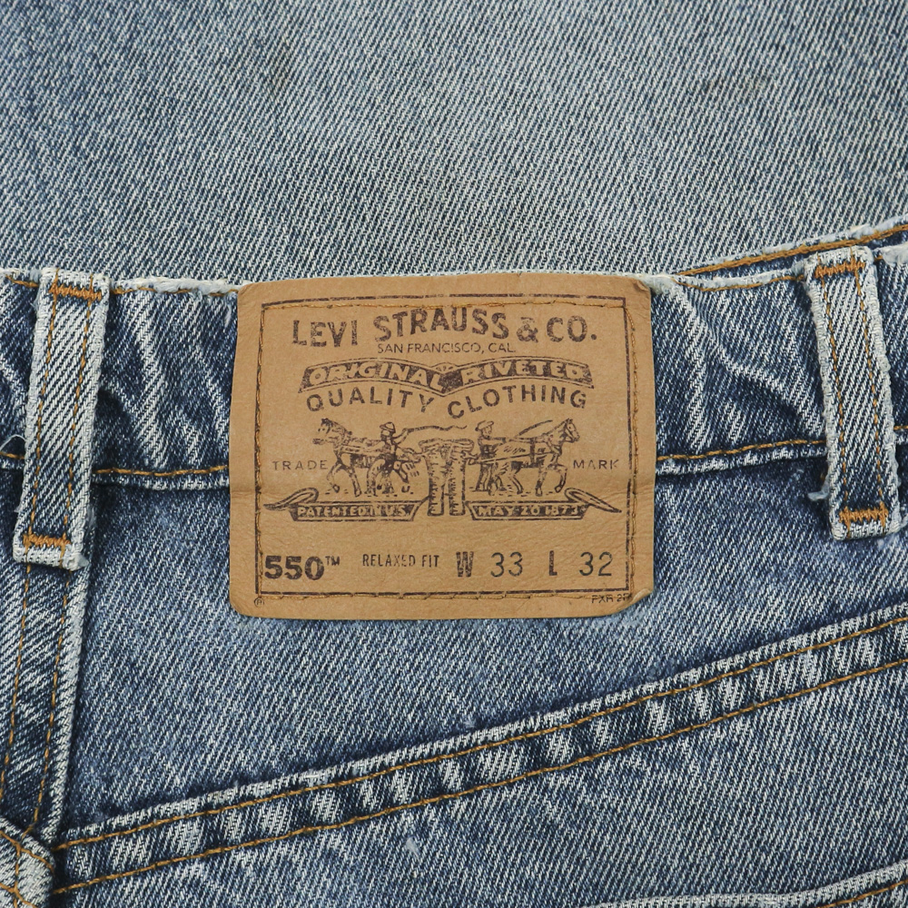 90s Levi's 550 USA Made Denim Jeans Size 32