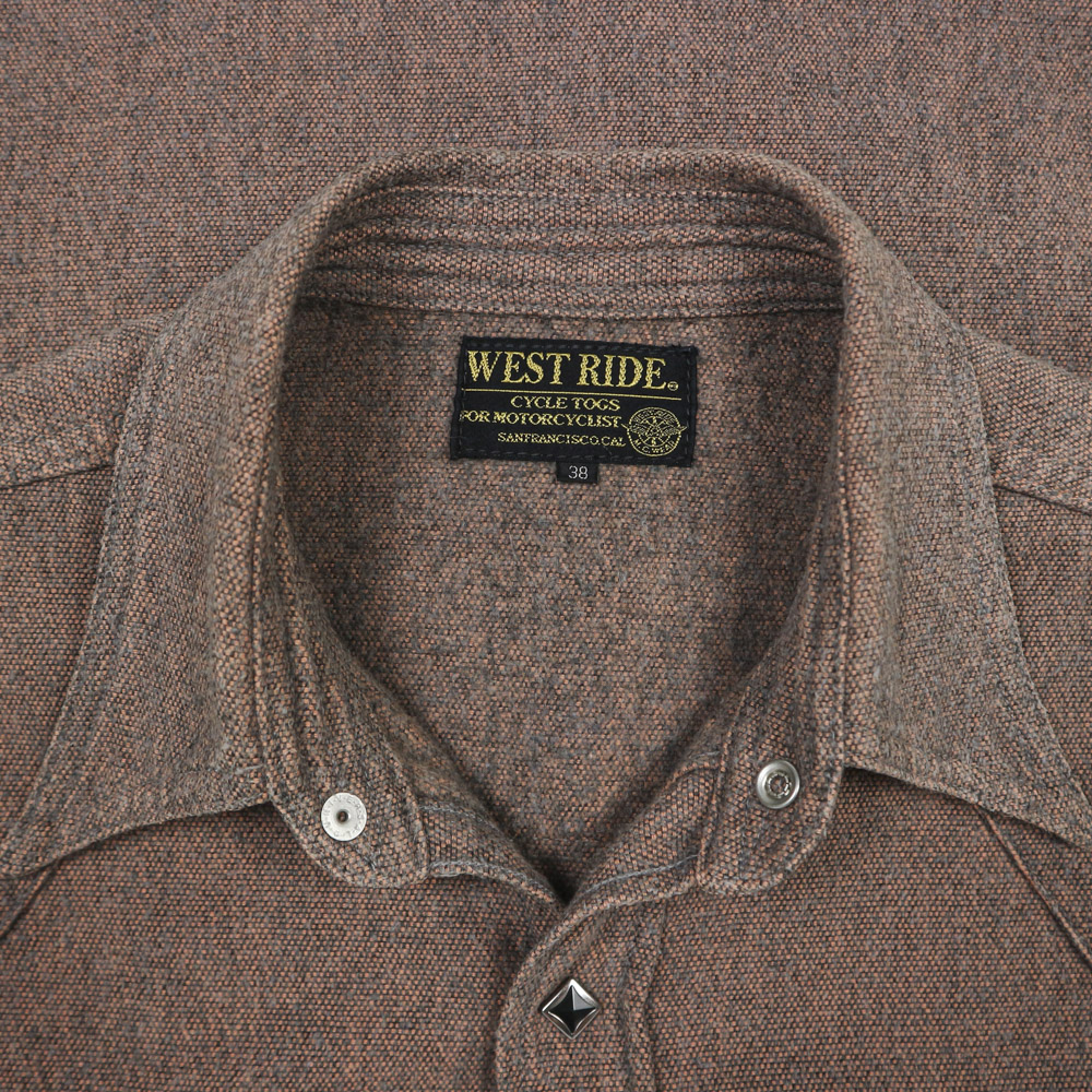 West Ride Japan Heavy Cotton Western Shirt Size M