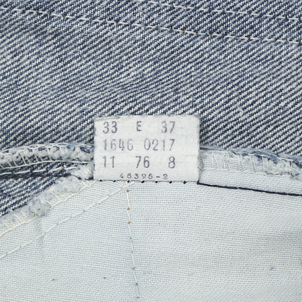 Vtg 70s Levi's 646 USA Denim Bootcut Jeans Size 42