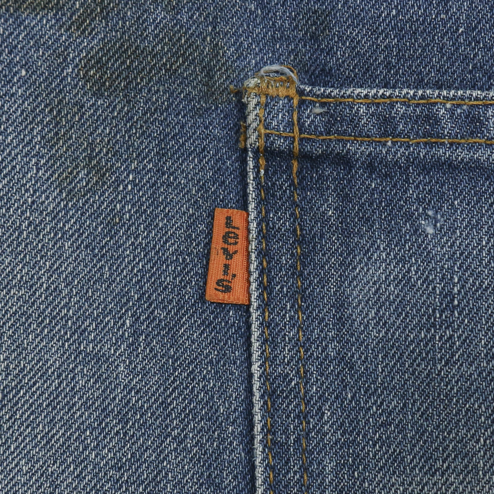 Vtg 70s Levi's 646 USA Denim Bootcut Jeans Size 42