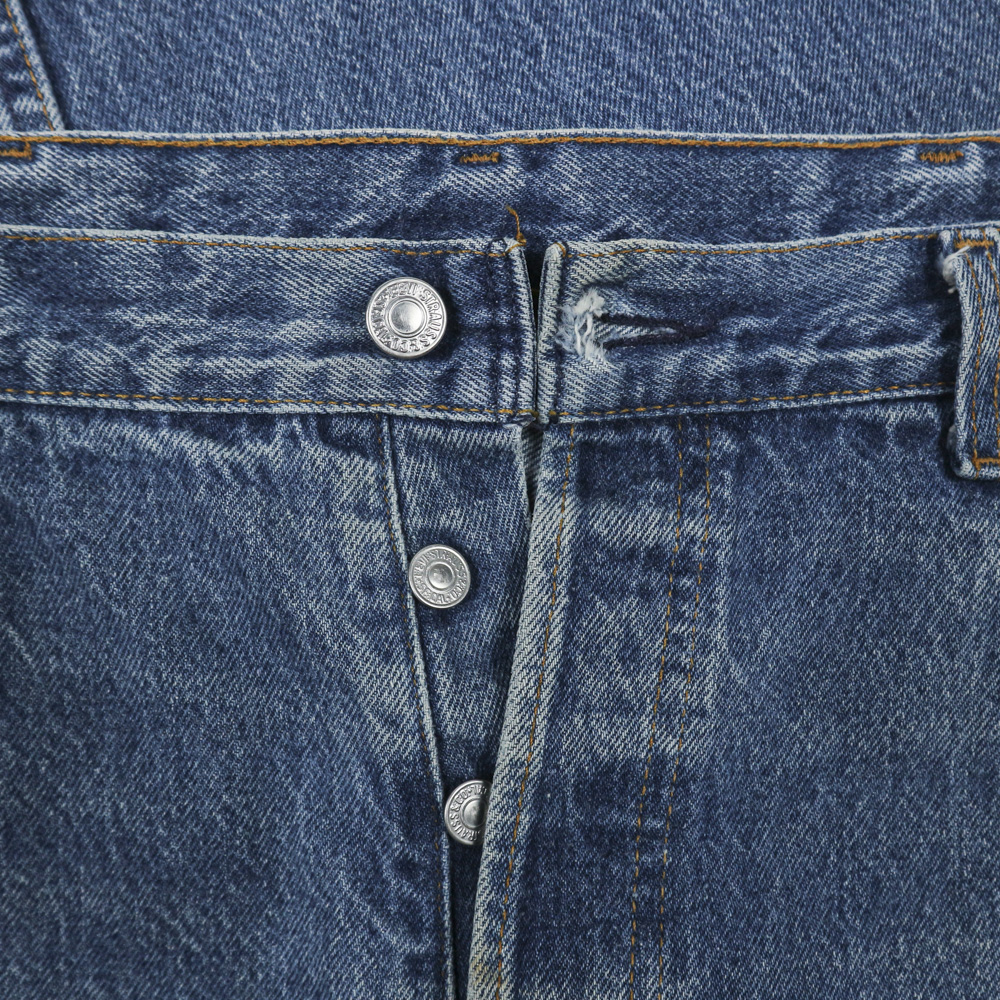 80s Levi's 501 USA Made Denim Jeans Size 37