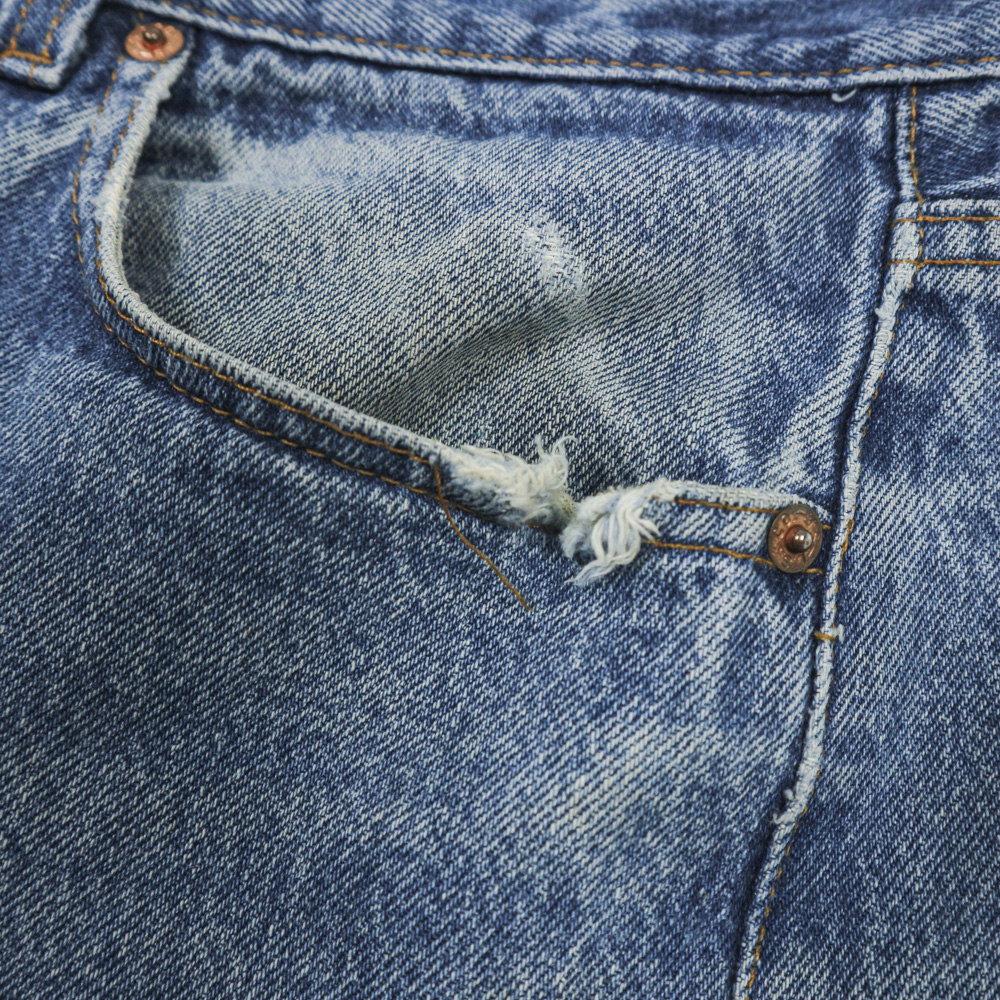 80s Levi's 501 USA Made Denim Jeans Size 37