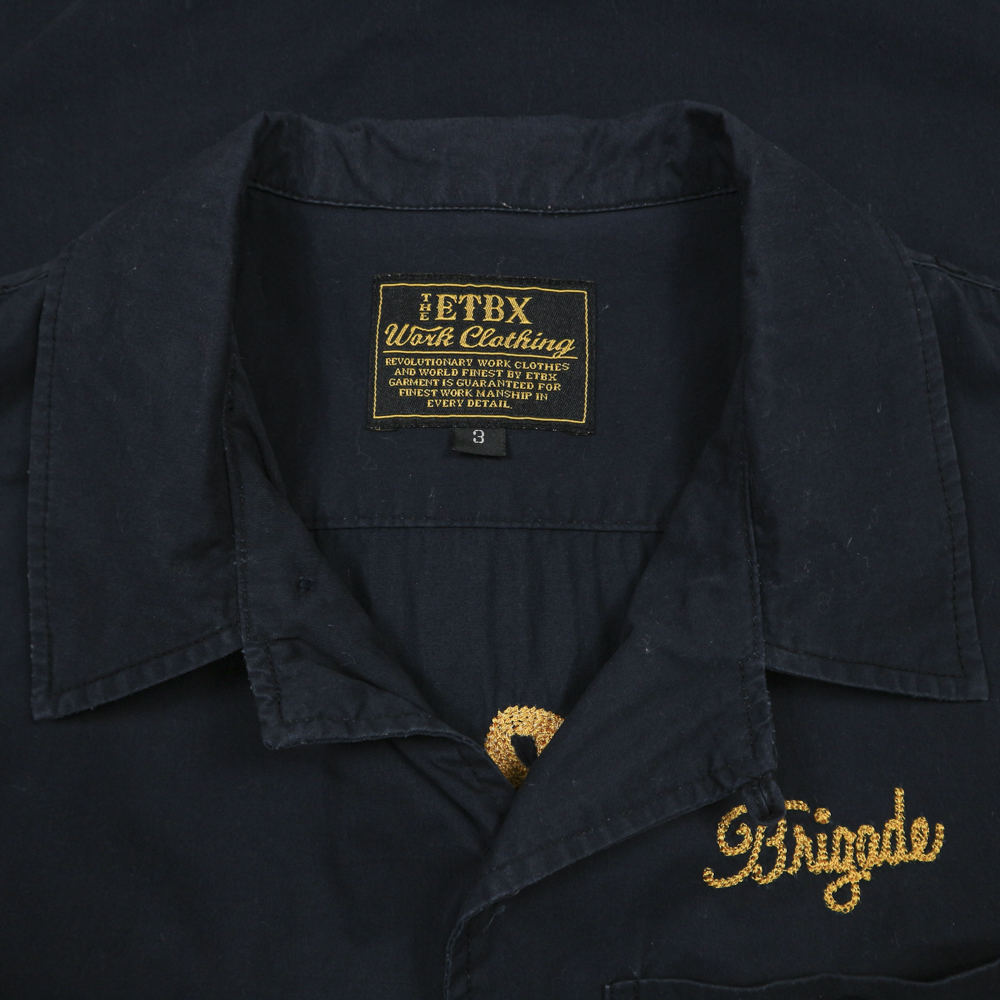 ETBX Chainstitch Embroidery Sport Shirt Size M