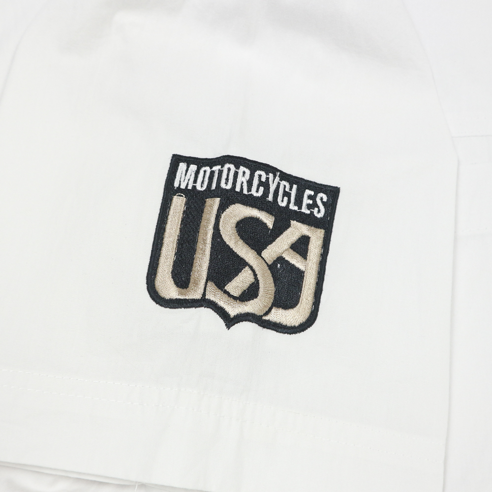 Harley Davidson White Work Shirt Size M