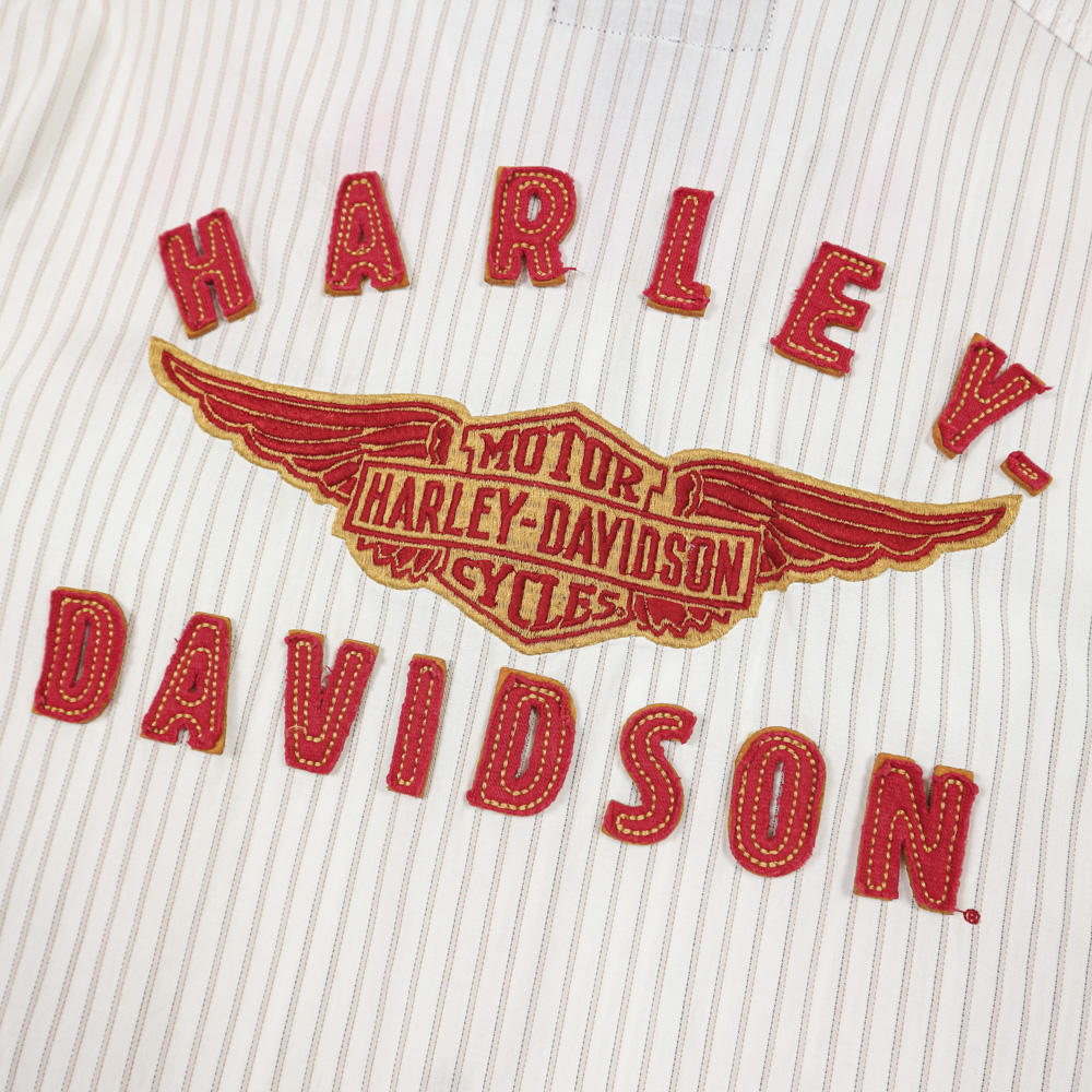 Harley Davidson Stripe S/S Shirt Size S