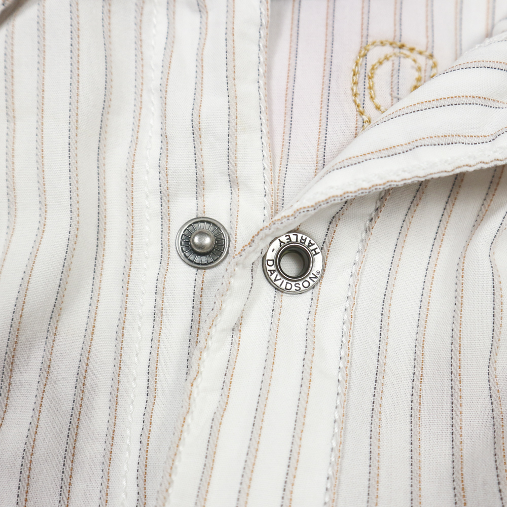 Harley Davidson Stripe S/S Shirt Size S