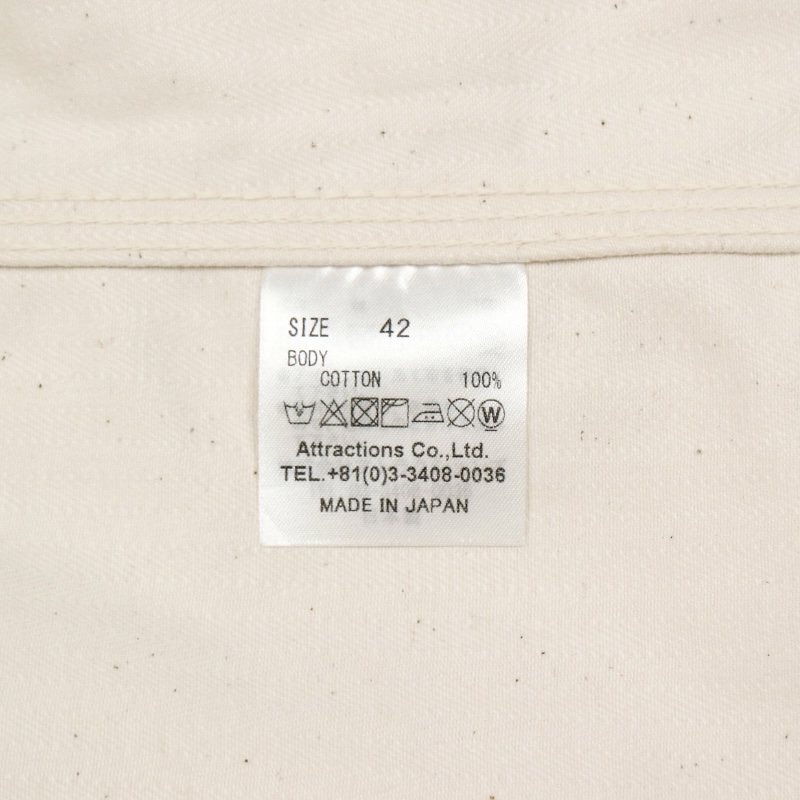 Attractions WearMaster Herringbone Chore Jacket Size L