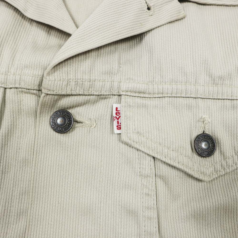 90s Levi's Japan Bedford Cord Trucker Jacket Women Size M