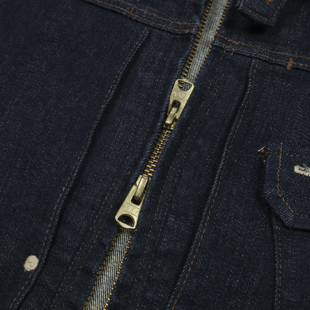 Johnbull Japan Dark Indigo Denim Jacket Size XS