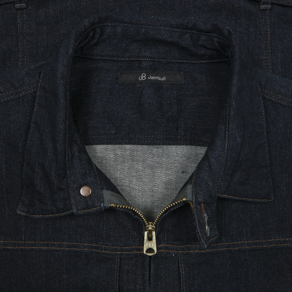 Johnbull Japan Dark Indigo Denim Jacket Size M