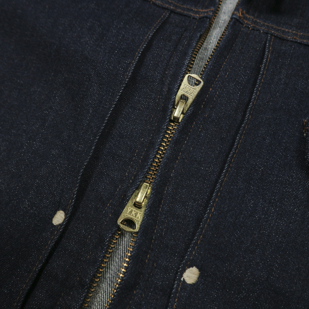 Johnbull Japan Dark Indigo Denim Jacket Size M