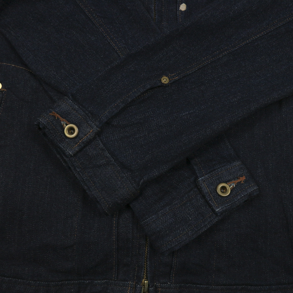 Johnbull Japan Dark Indigo Denim Jacket Size M