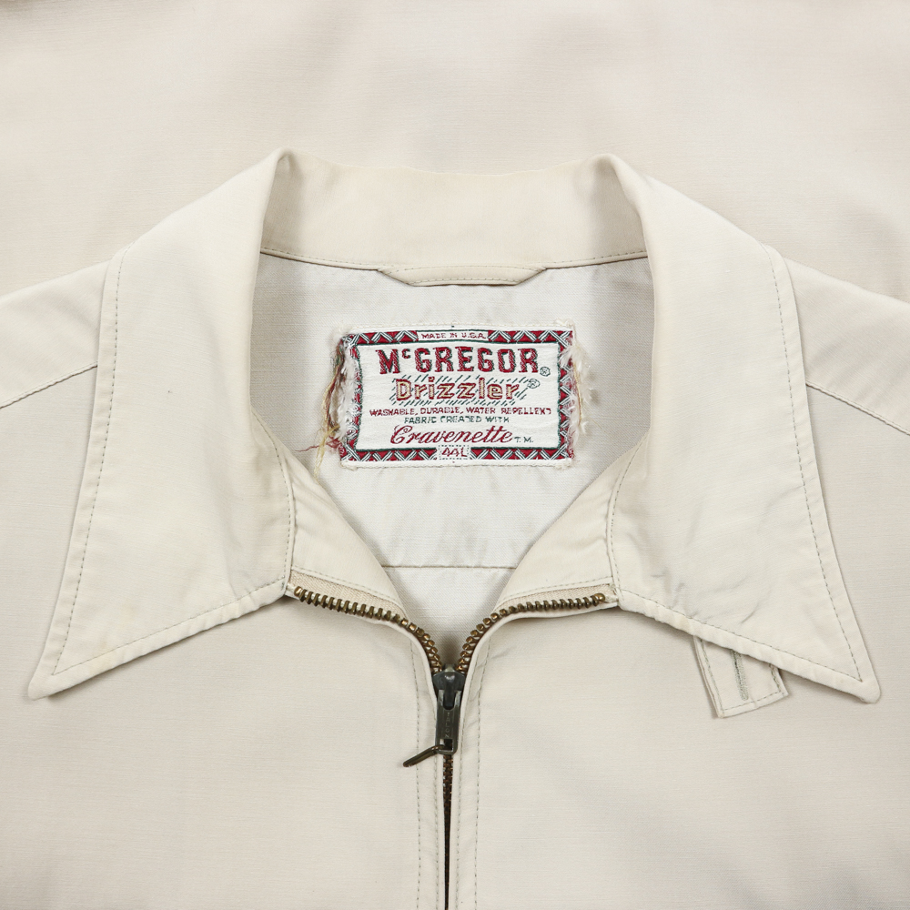 Vintage 60s McGregor Drizzler Jacket Size XL