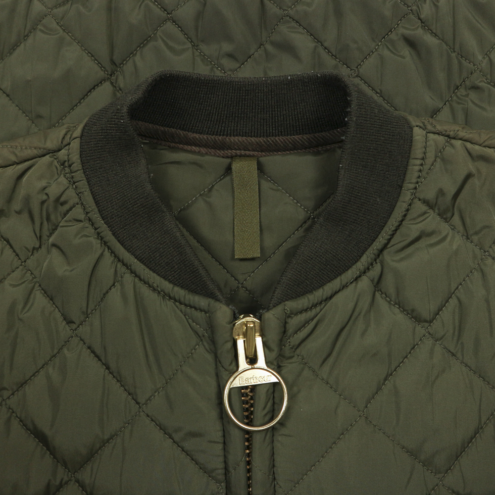 Barbour Olive Quilted Jacket Size XS
