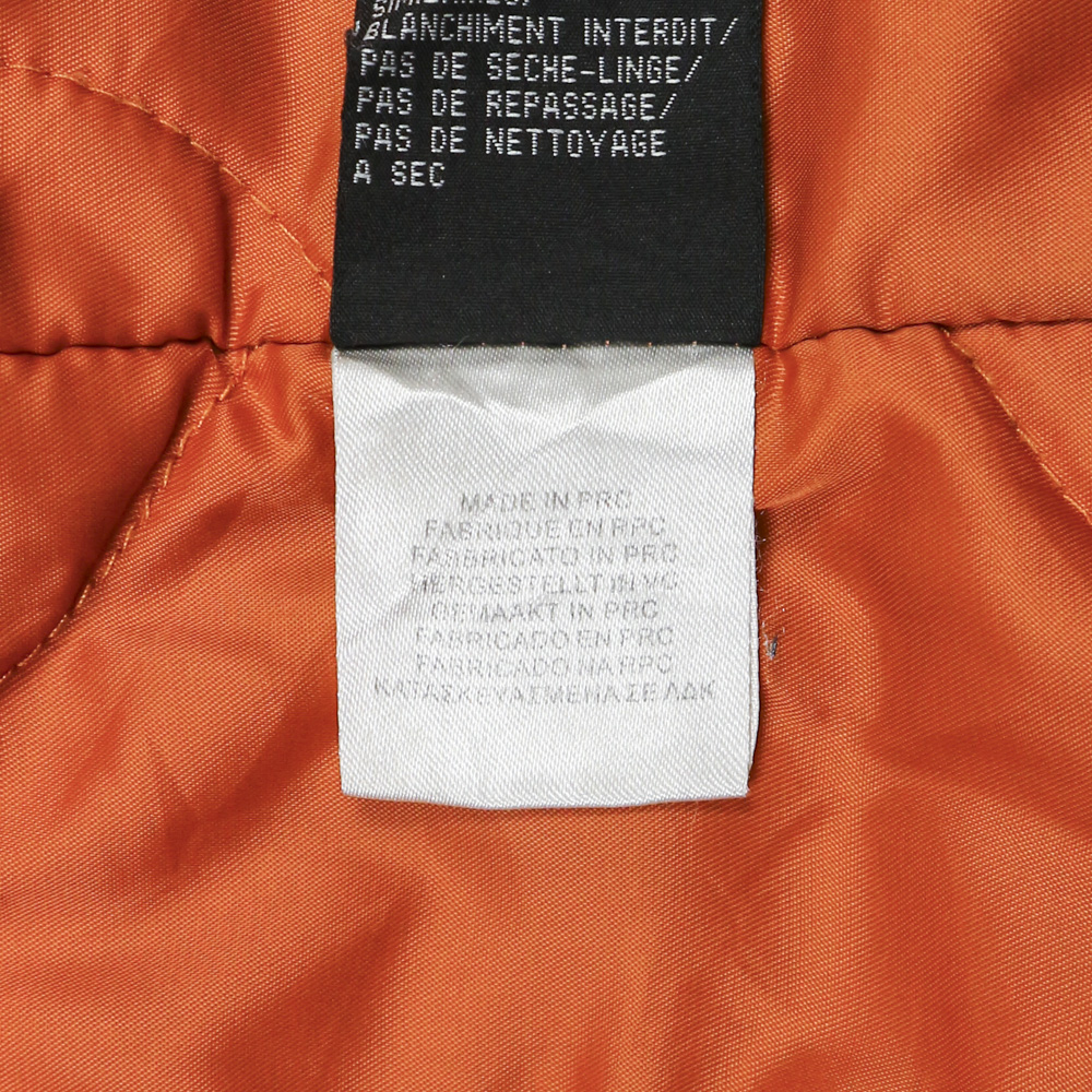 Schott Bros Black Bomber Jacket Size M