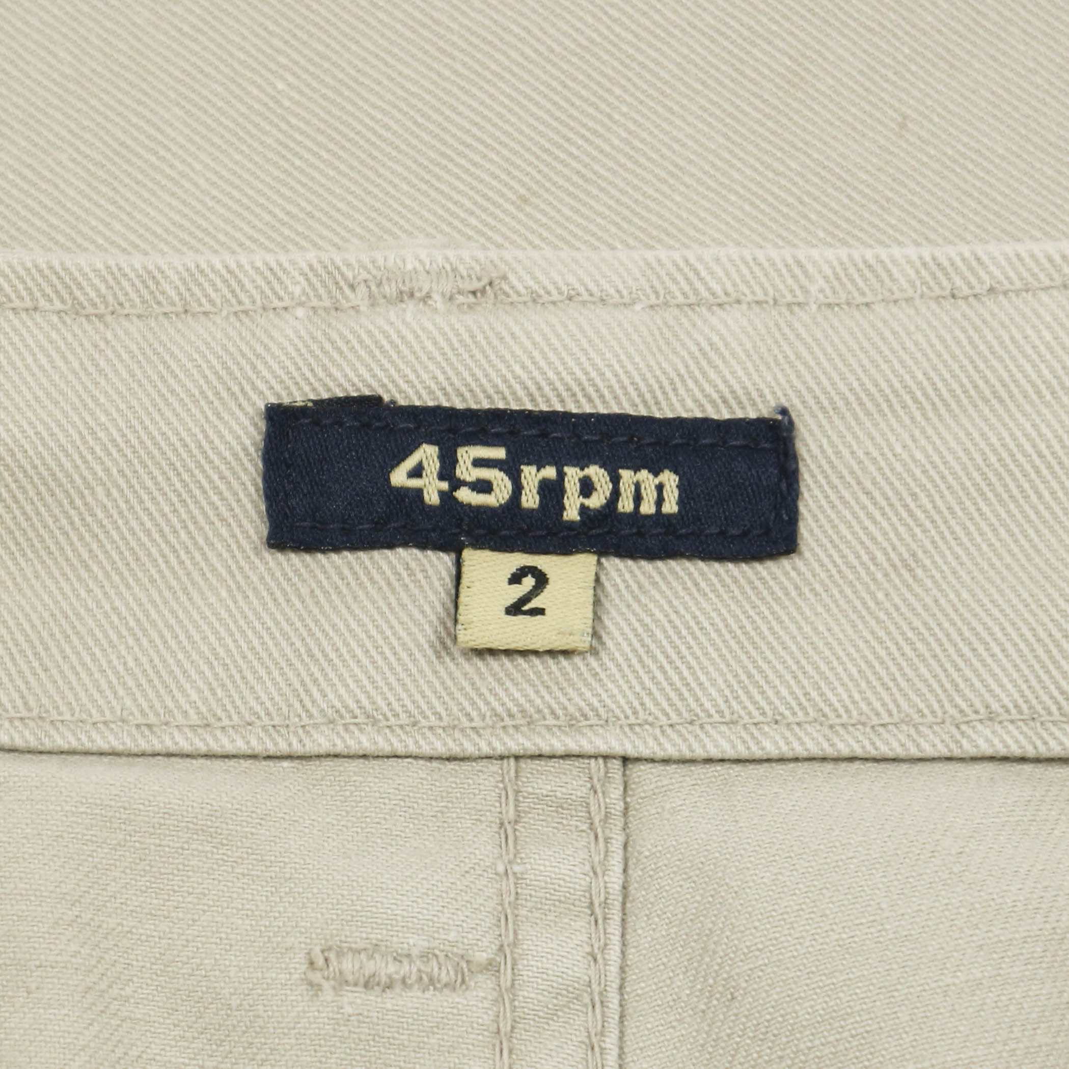 45rpm Japan Made Khaki Work Pants Size 27