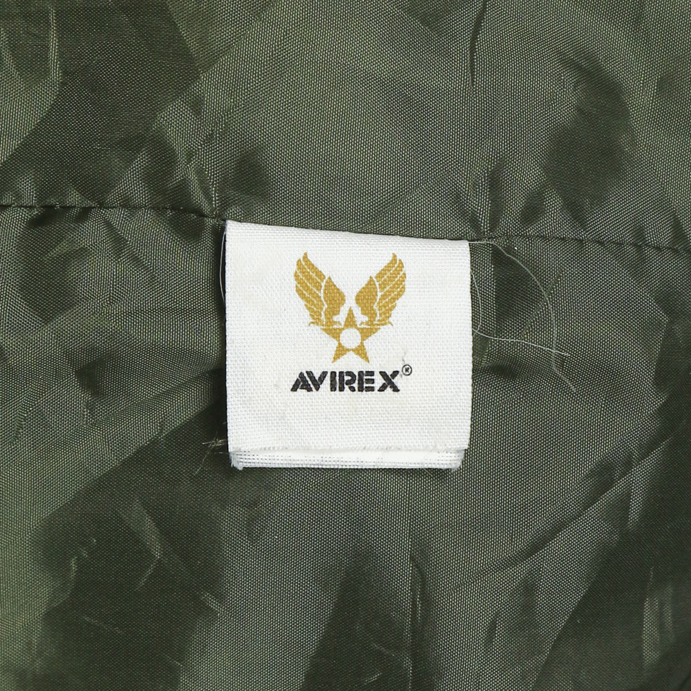 Avirex Japan Quilted Olive Utility Jacket Size M