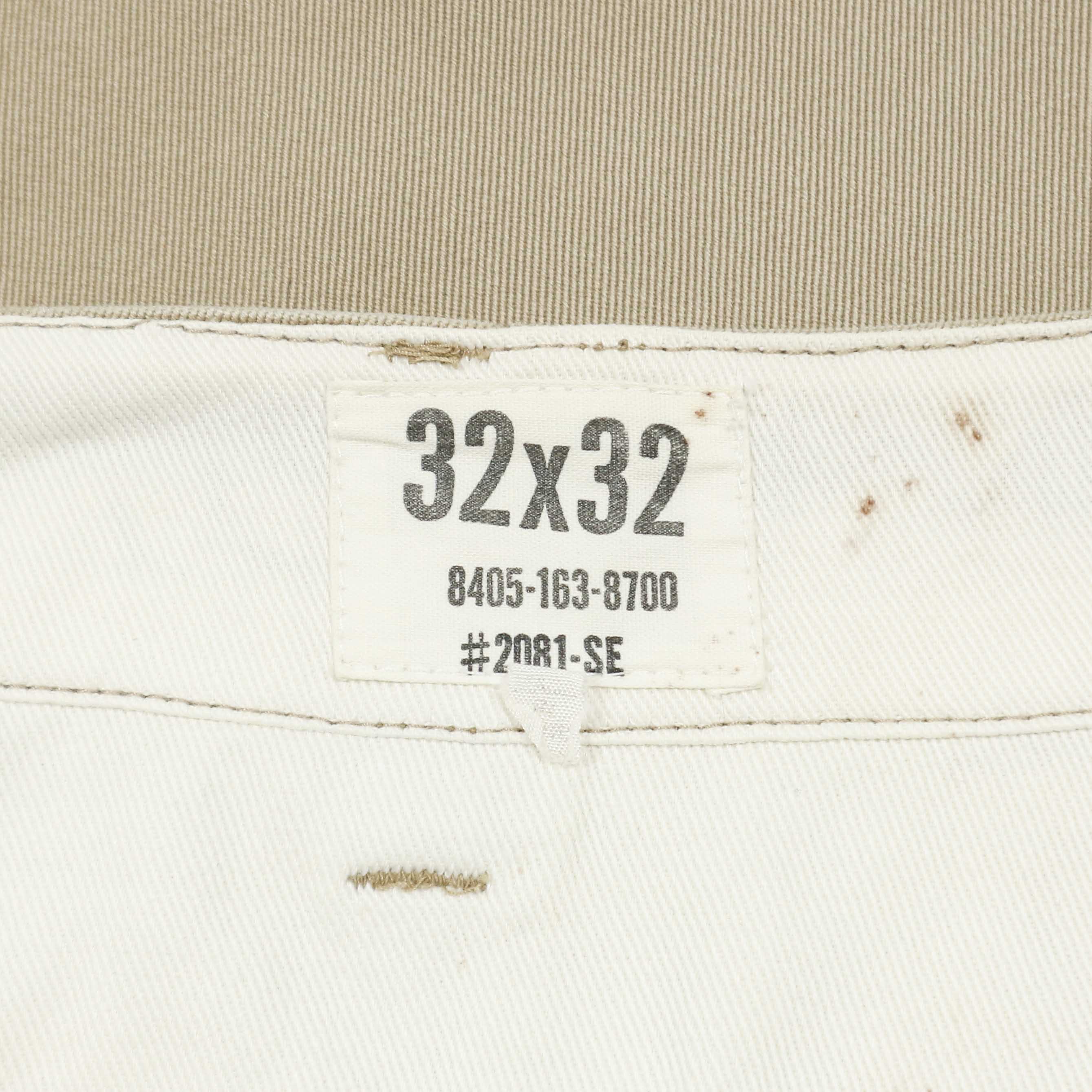 Cab Clothing Japan Officer Khaki Trousers Size 32