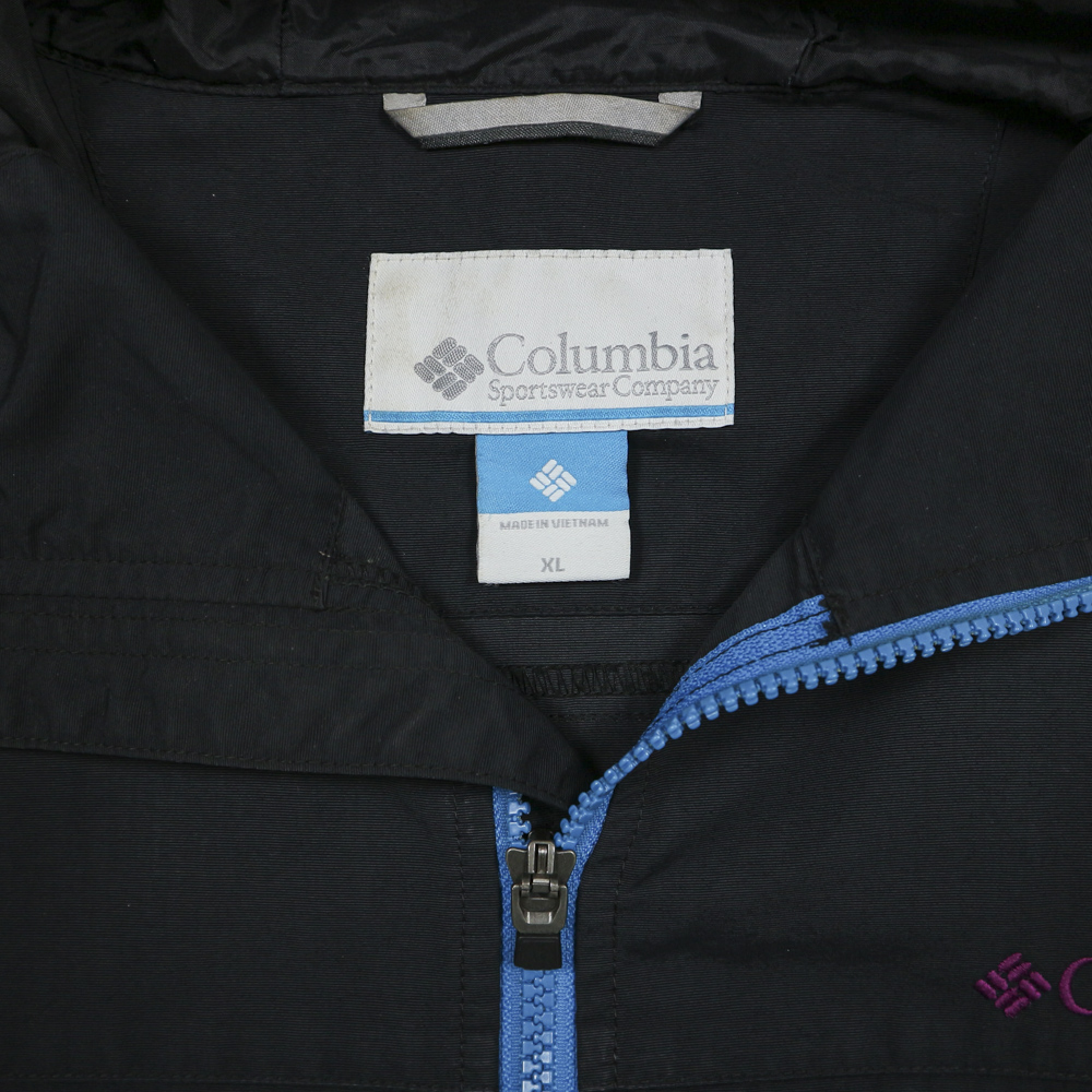 Columbia Outdoor Nylon Hooded Jacket Size XL