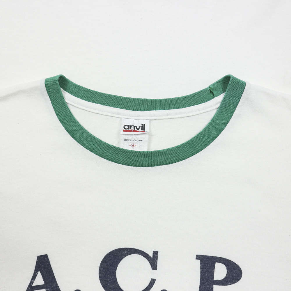 00s Anvil Road Runners Ringer T-Shirts Size S