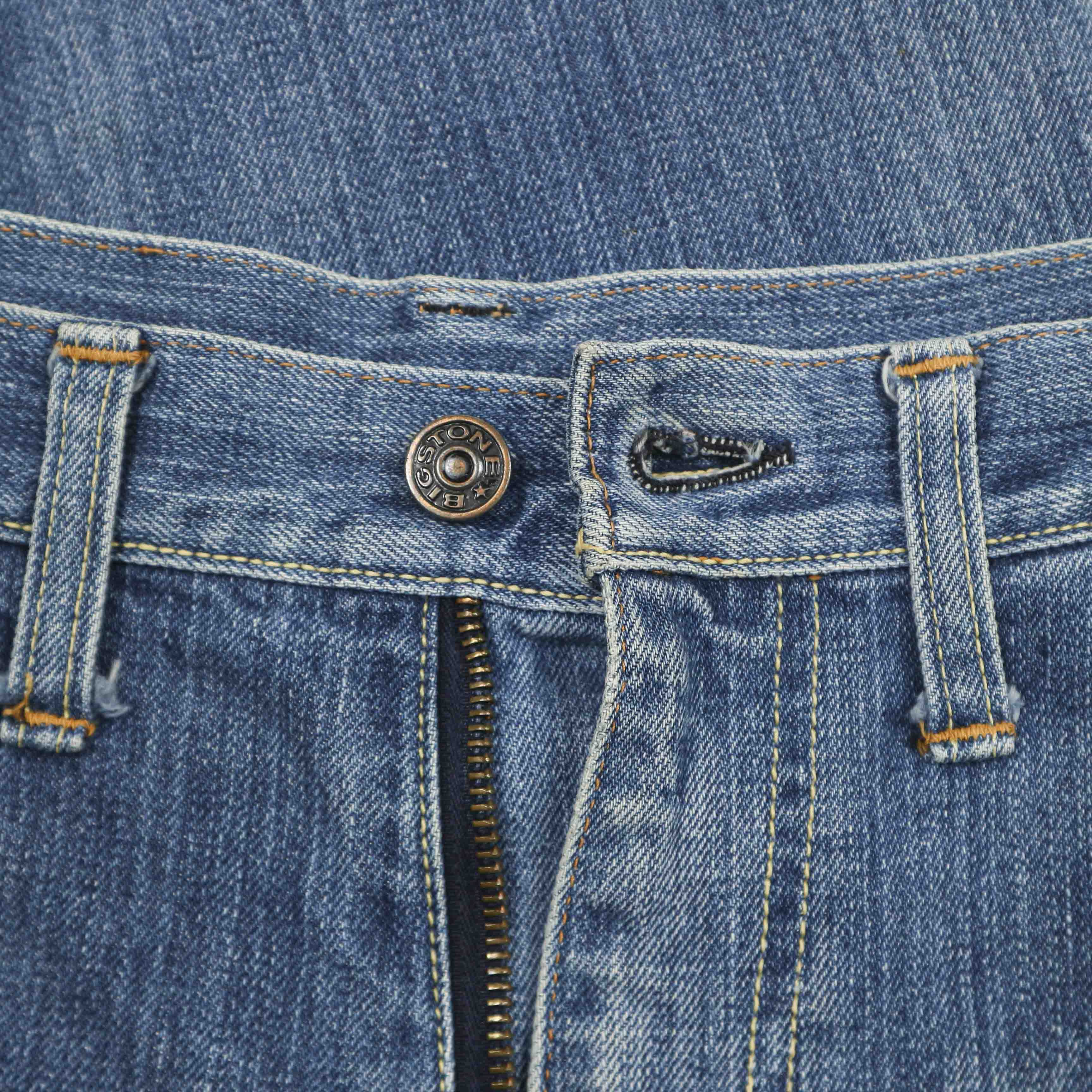 Vtg 80s Big Stone Denim Bootcut Jeans Size 31