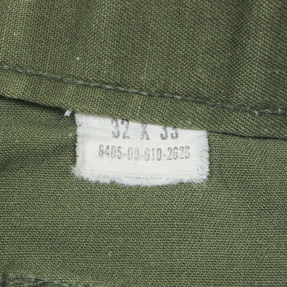Vintage 70s U.S. Army OG-507 Fatigue Pants Size 28