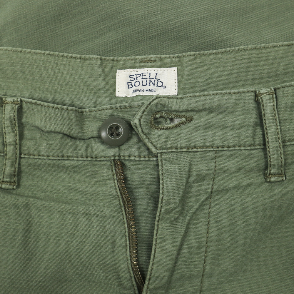 Spell Bound Japan Made Olive Cargo Pants Size 32