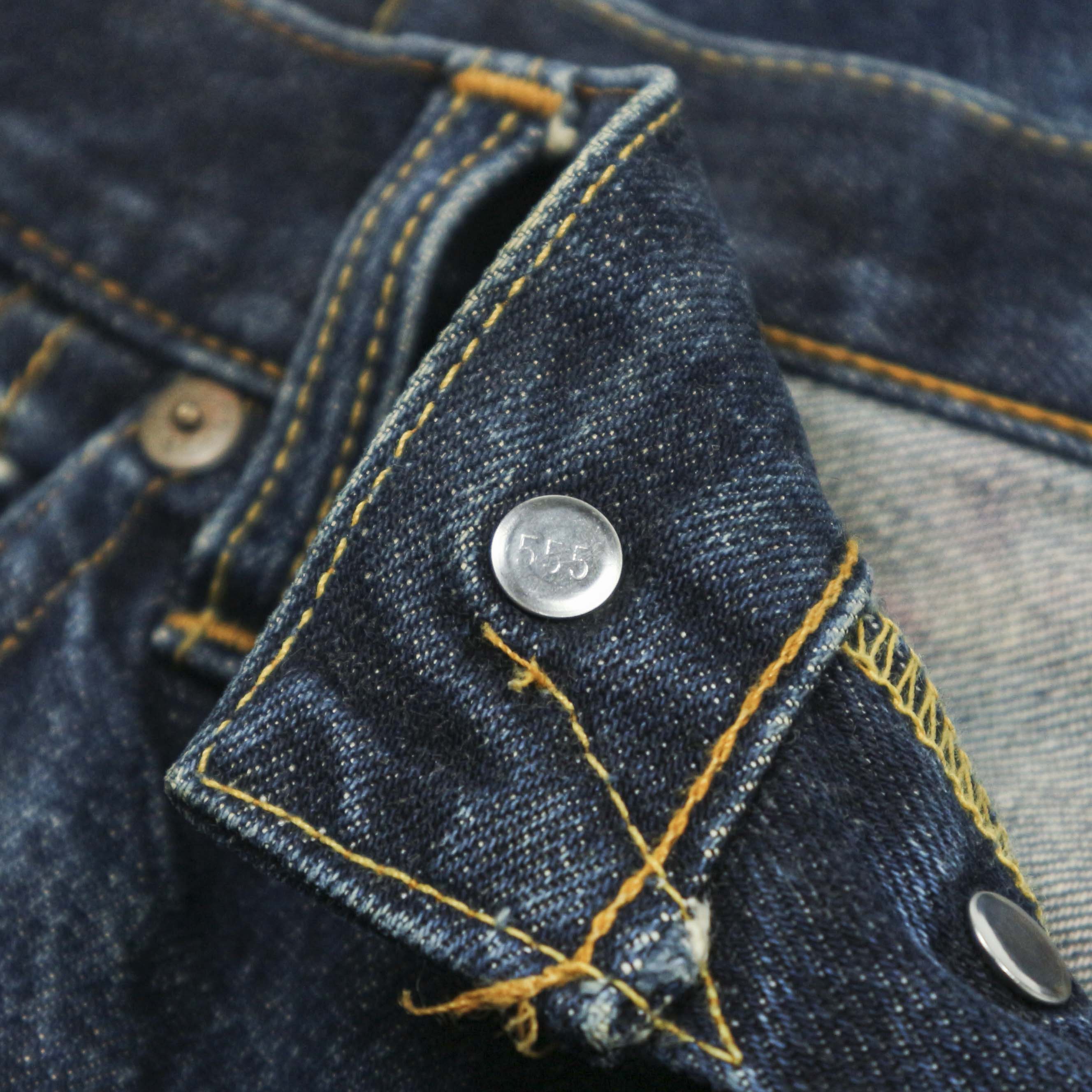 90s LEVI'S 1955 501XX Valencia Factory Selvedge Denim Jeans