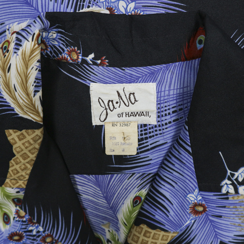Vintage Ja-Na of Hawaii Aloha Shirt Size L