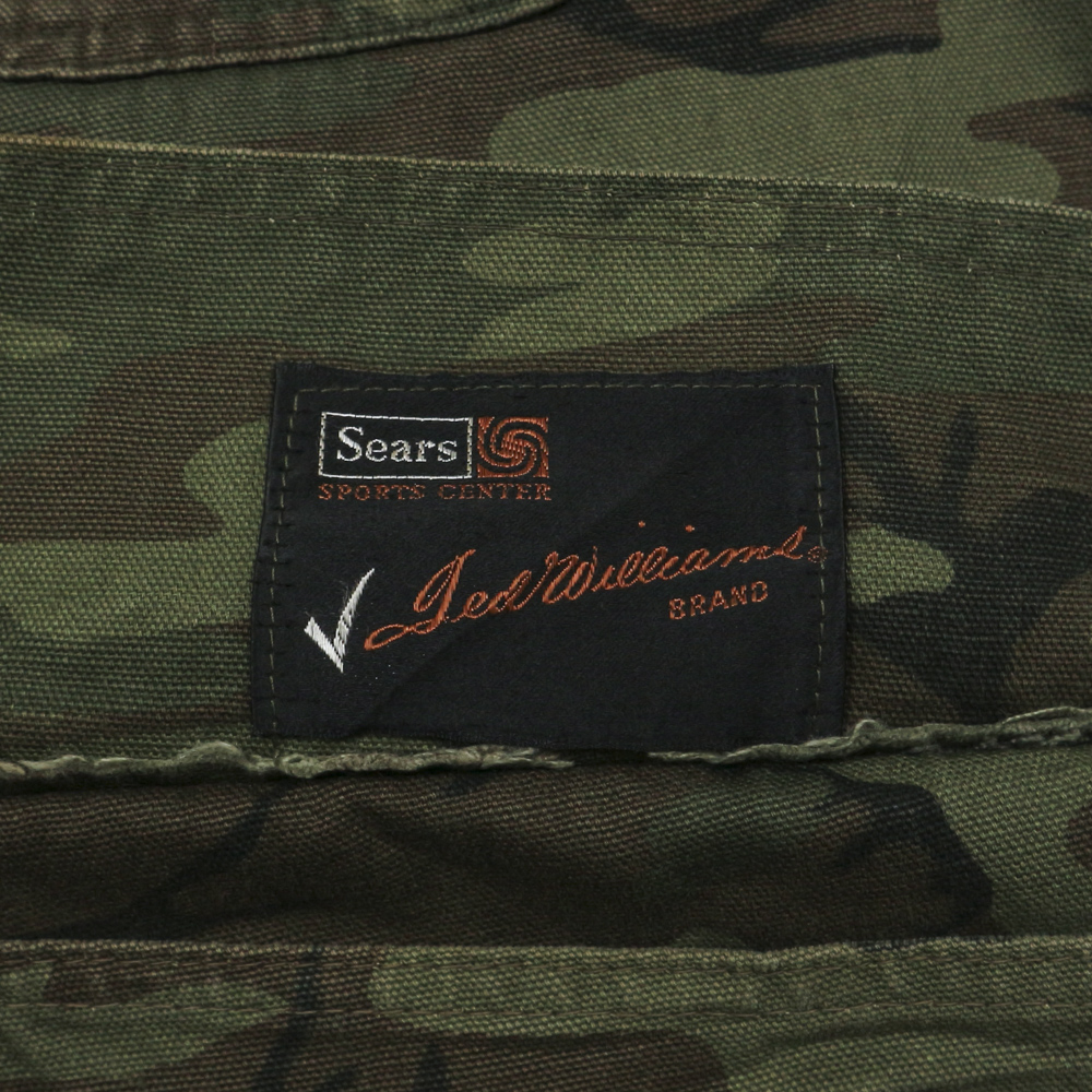 Vintage 70s Sears Ted Williams Reversible Hunting Jacket Size XL
