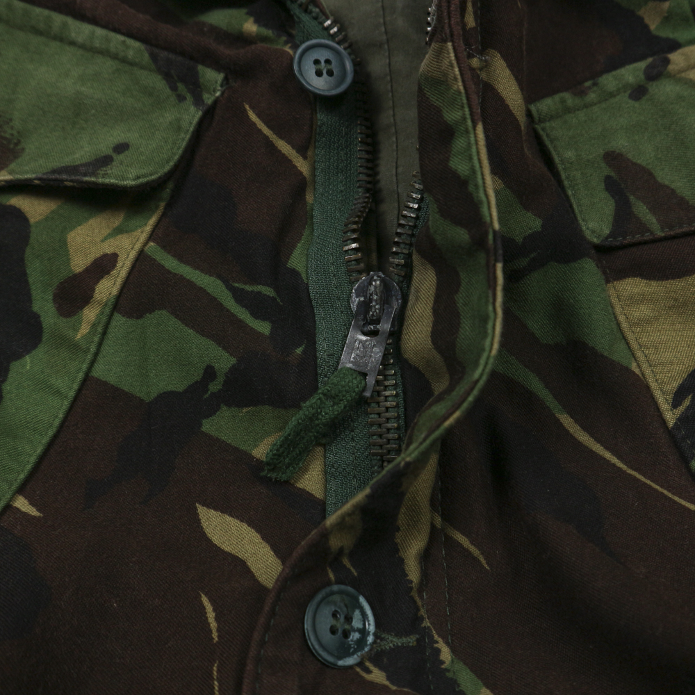 90s British Army Camo Combat Jacket Size L