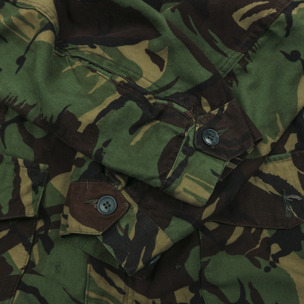 90s British Army Camo Combat Jacket Size L