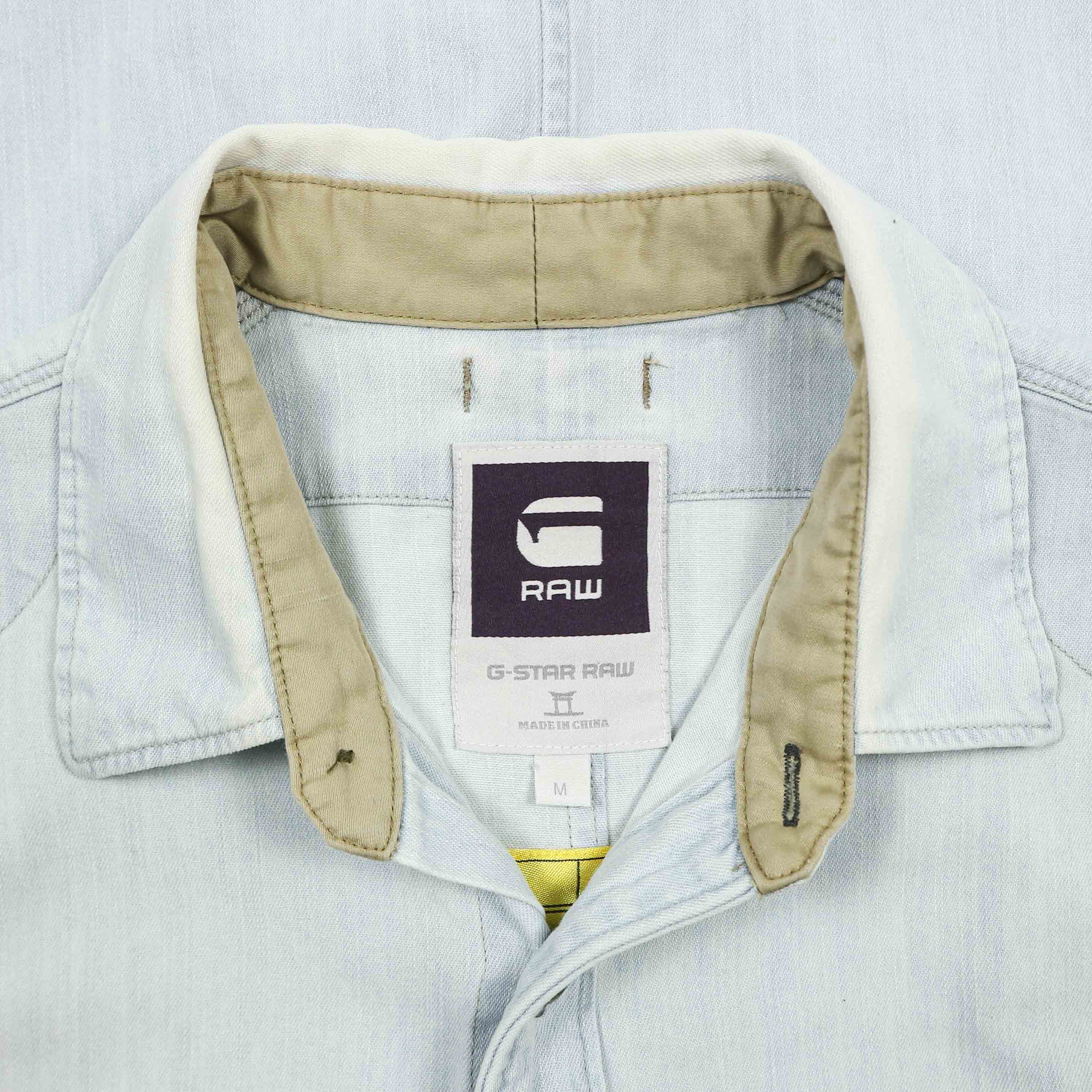 G-Star Raw Denim Work Shirt Size M