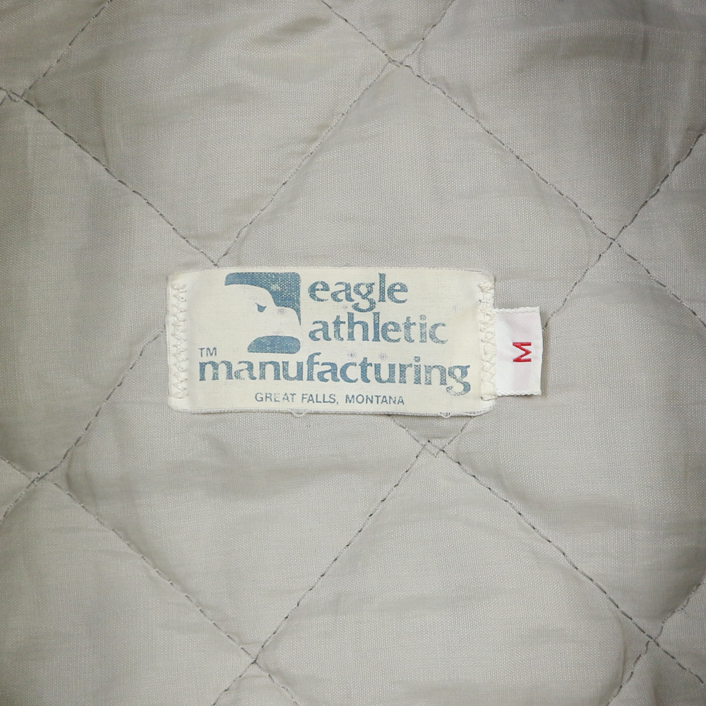 Vtg Eagle Athletic MFG USA Sport Jacket Size M