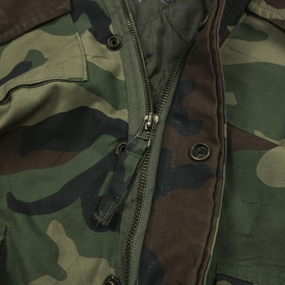 Rothco Mil-spec Woodland Camo Field Jacket Size XS