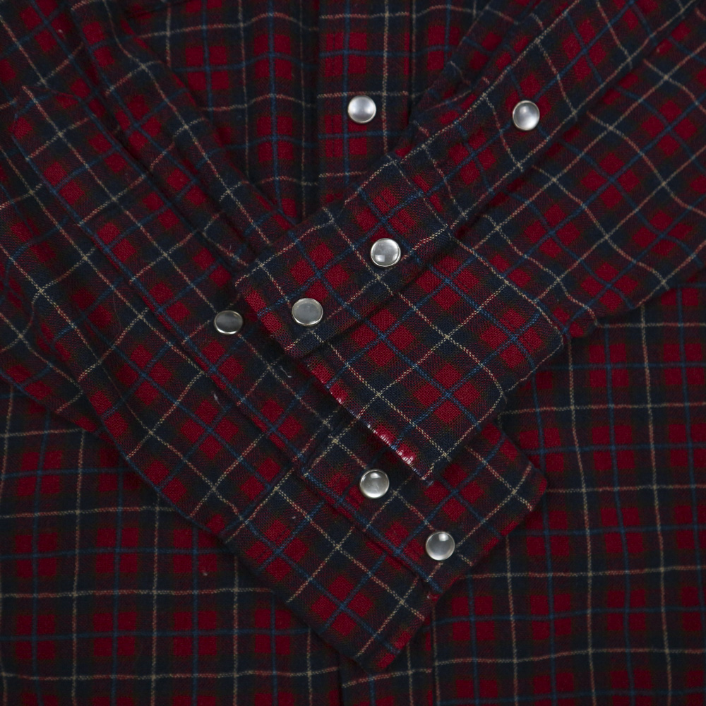 Pendleton Wool Plaid Western Shirt Size M