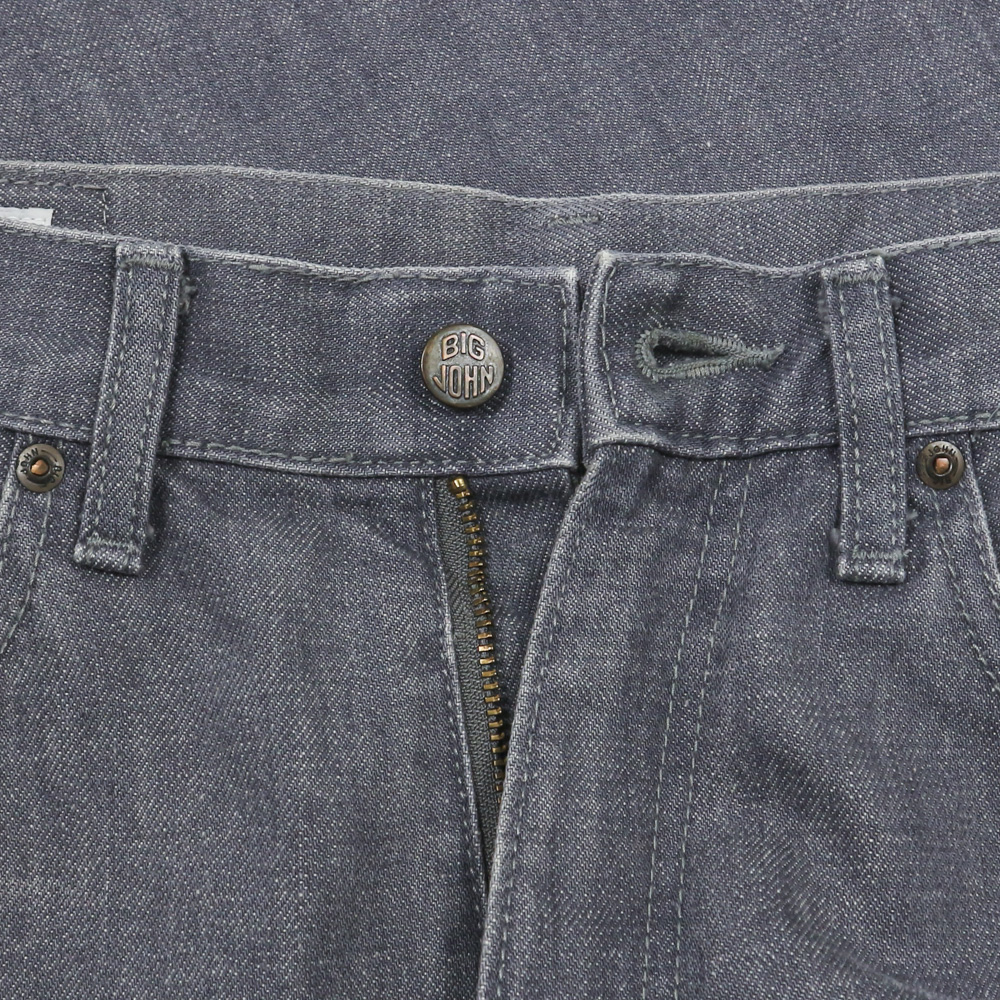 Big John Grey Wash Straight Denim Jeans Size 31
