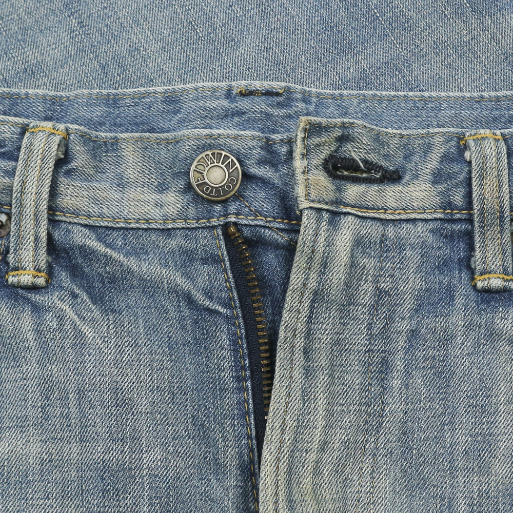 Edwin Japan Light Wash Selvedge Denim Jeans Size 34