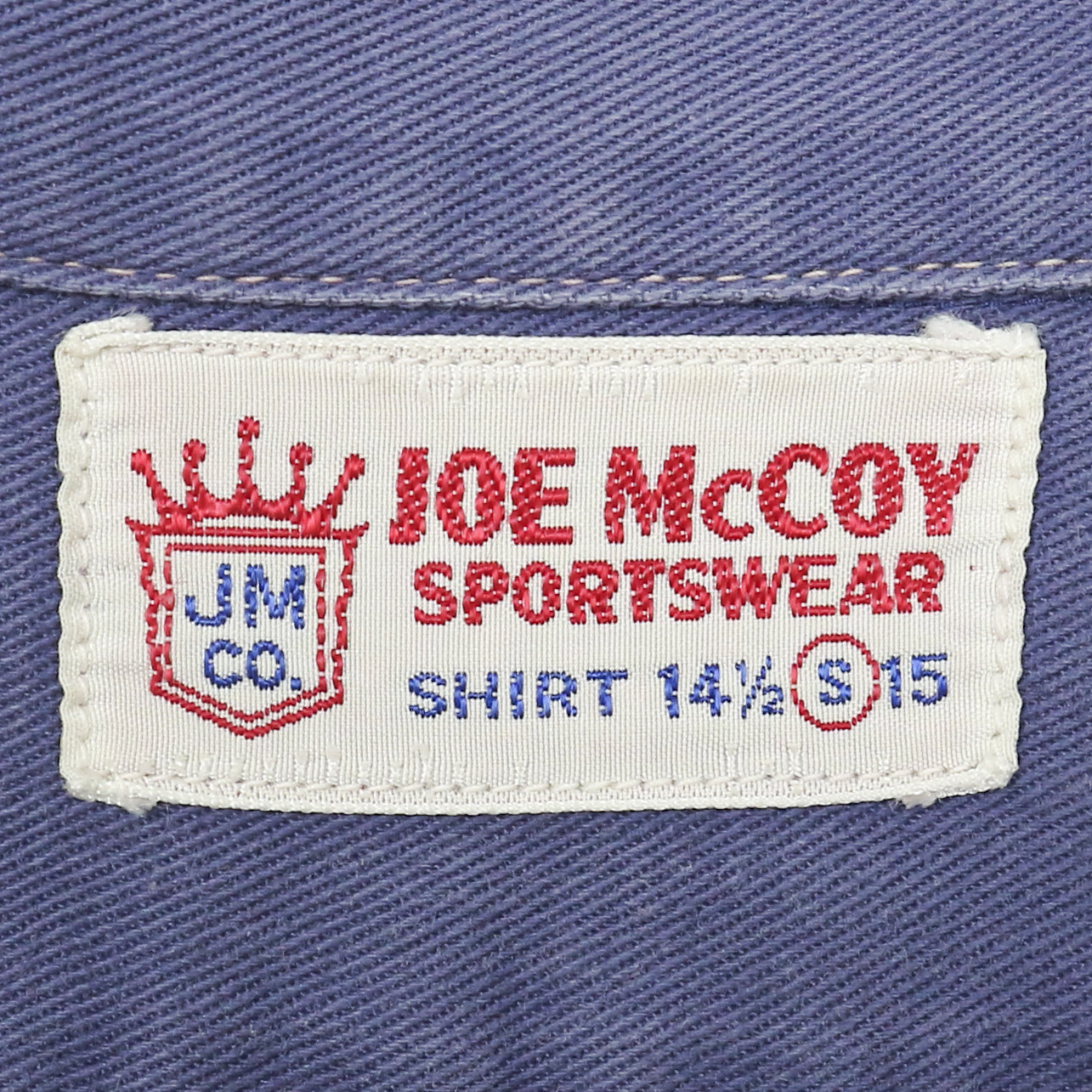 Joe McCoy Japan Button-up Shirt Size S