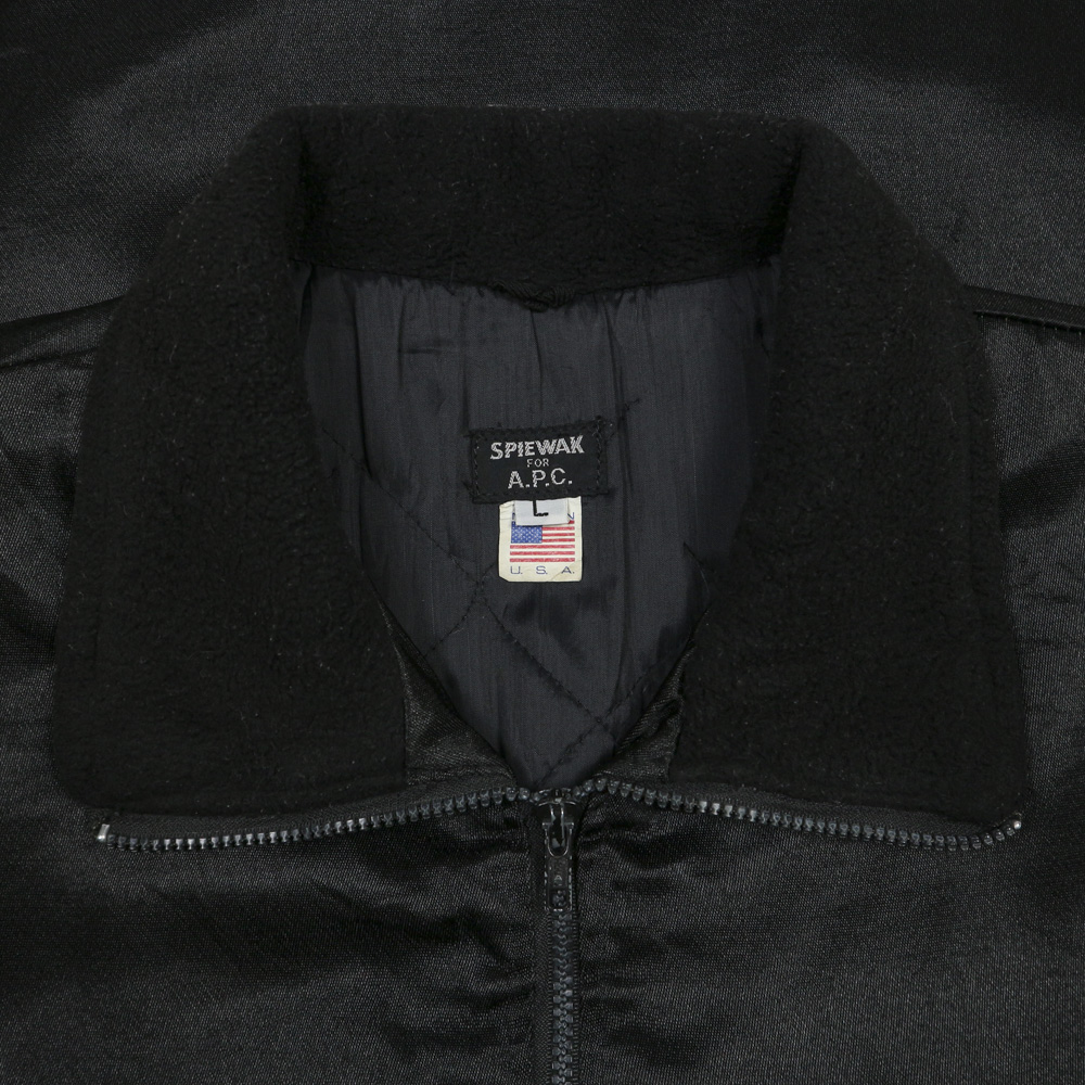 Spiewak x A.P.C. Quilt-lined 1/4 Zip Jacket Size XL