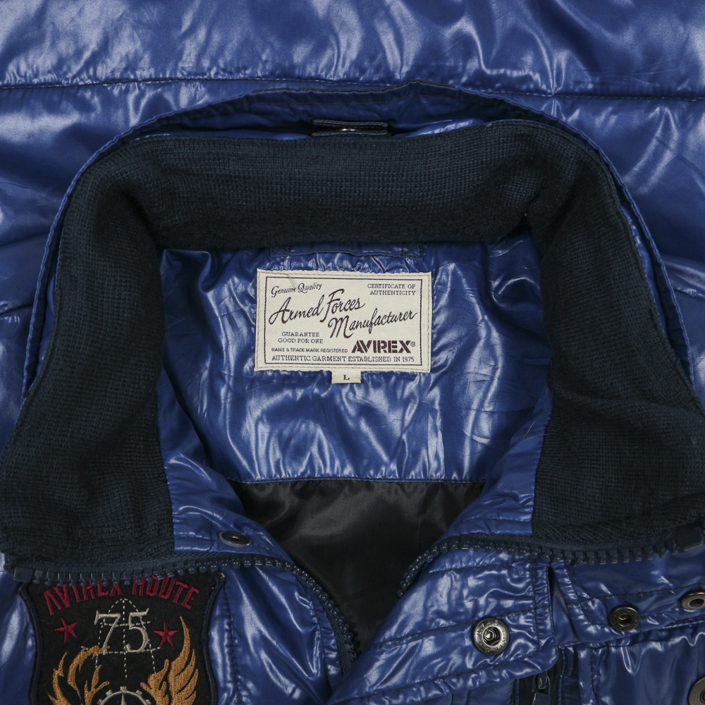 Avirex Brand Aero Quilted Jacket Size L