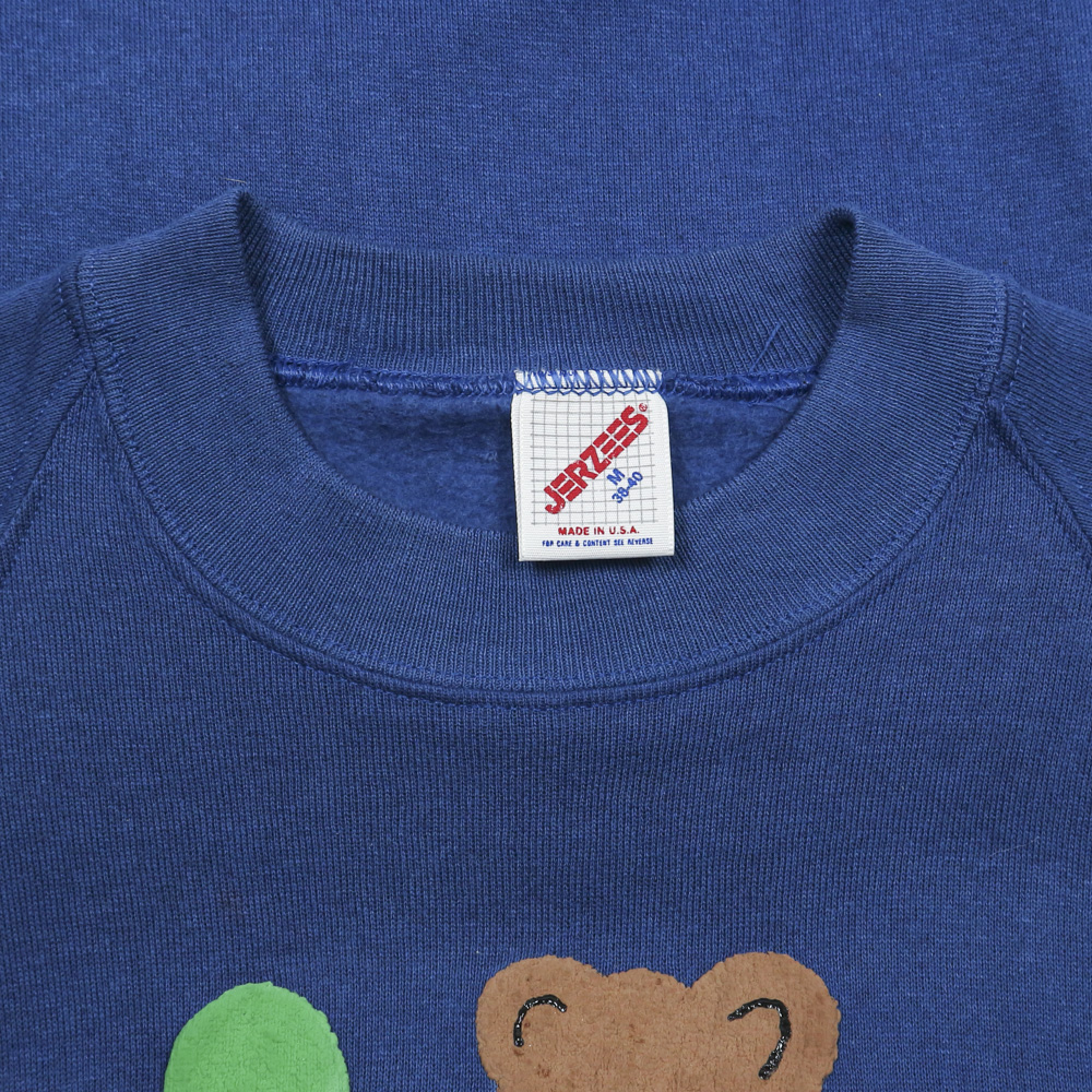 Vintage Jerzees USA Made Bear Sweater Size M