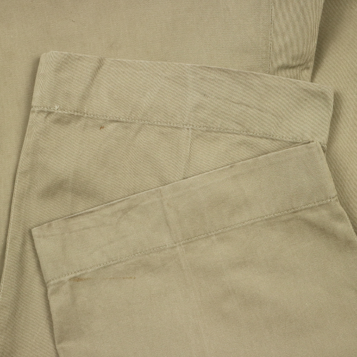 Vintage Wide Leg Khaki Trousers Size 34
