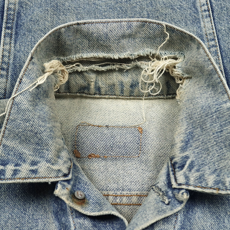 80s Levi's USA Denim Trucker Jacket Size XS