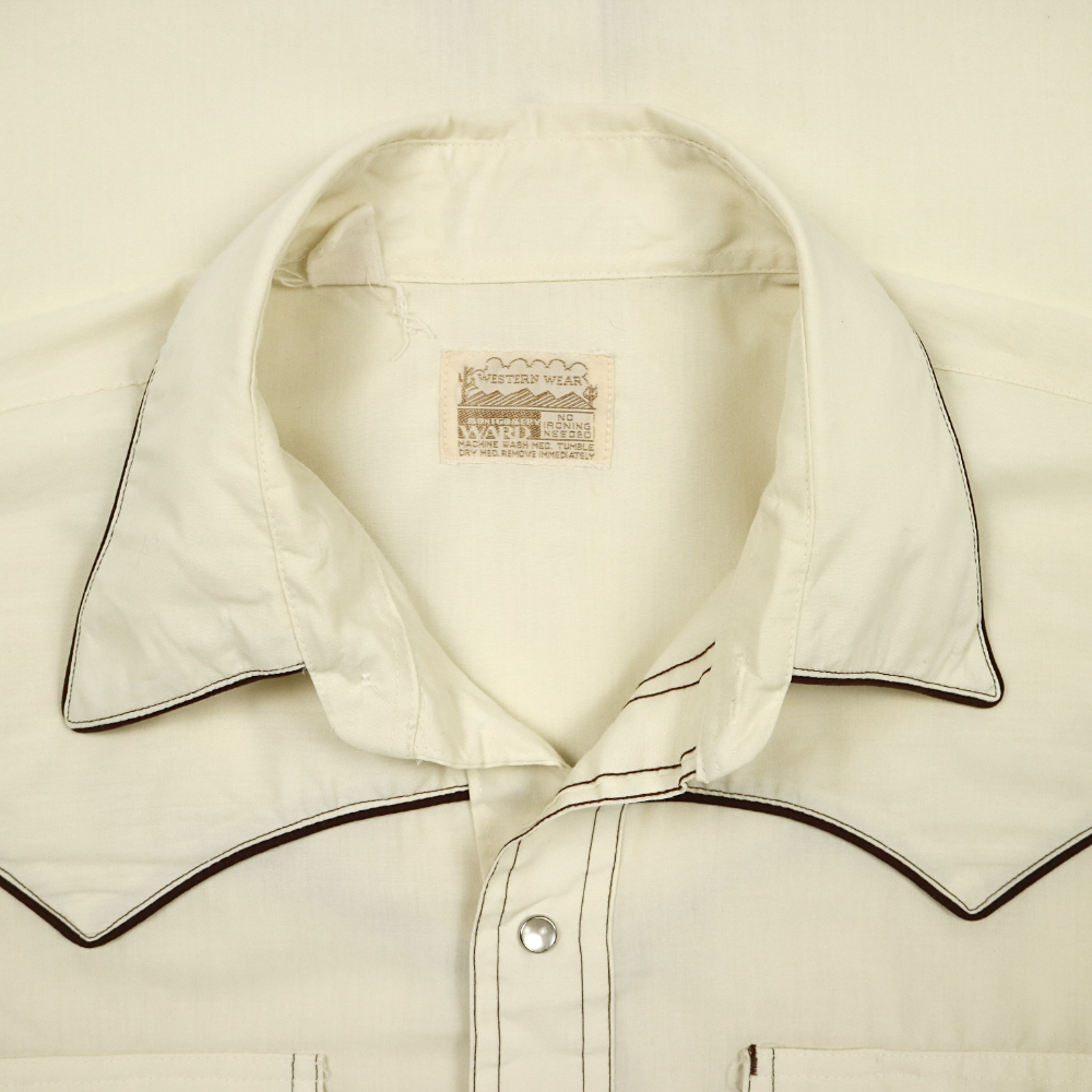 Vintage Montgomery Ward Western Shirt Size L
