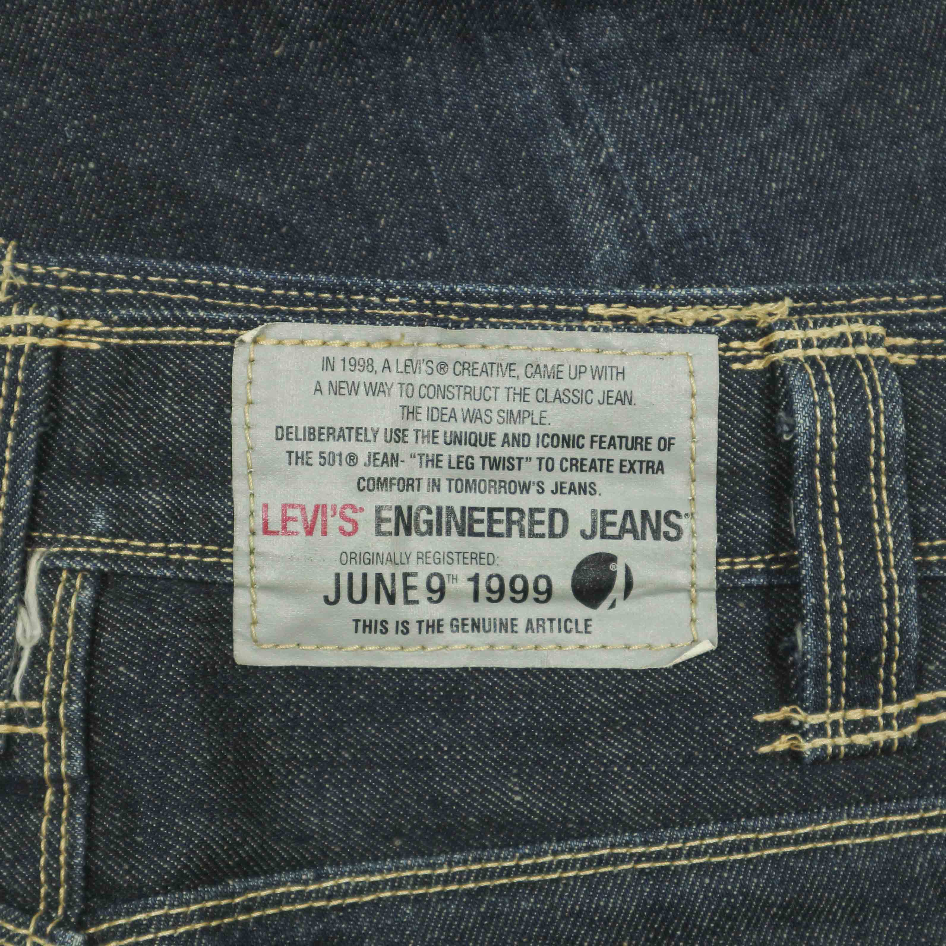 00s Levi's Engineered Denim Jeans Size 29