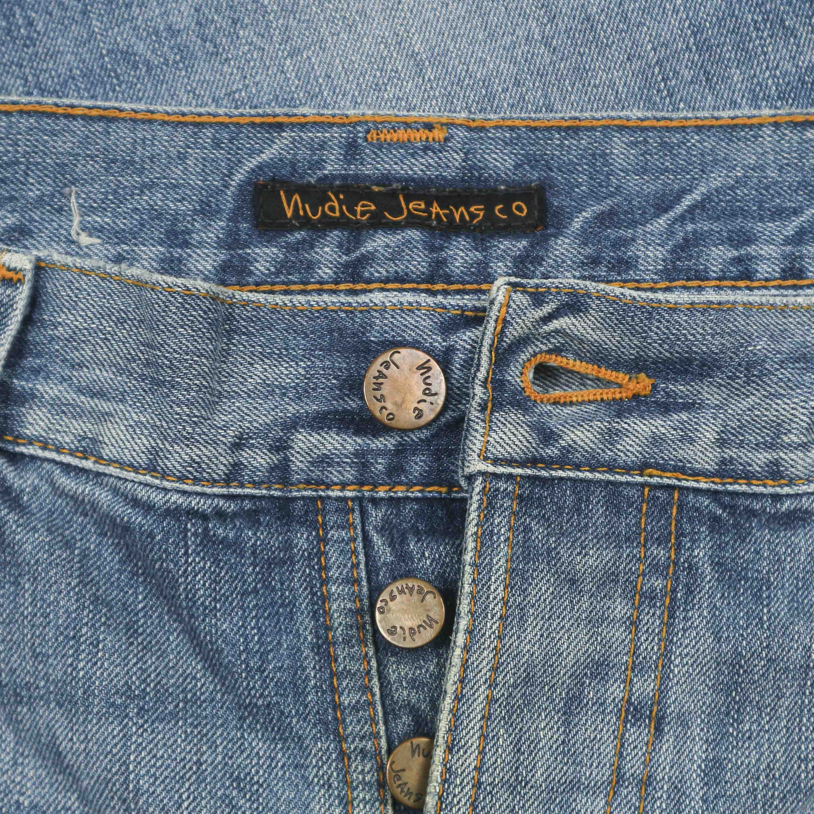 Nudie Jeans Grim Tim Denim Jeans Size 36