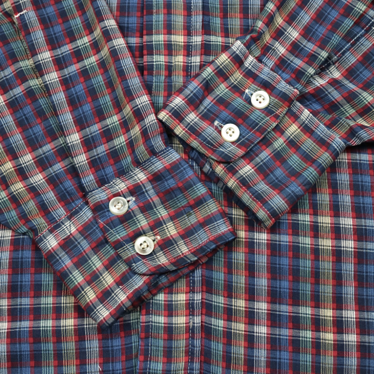 Vintage JCPenney Plain Pockets Plaid Shirt Size L